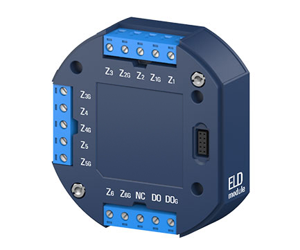 Accura 3700은 누설전류 입력 6채널과 디지털 출력 채널을 지원하는 ELD 모듈과 결합하여 사용할 수 있다.